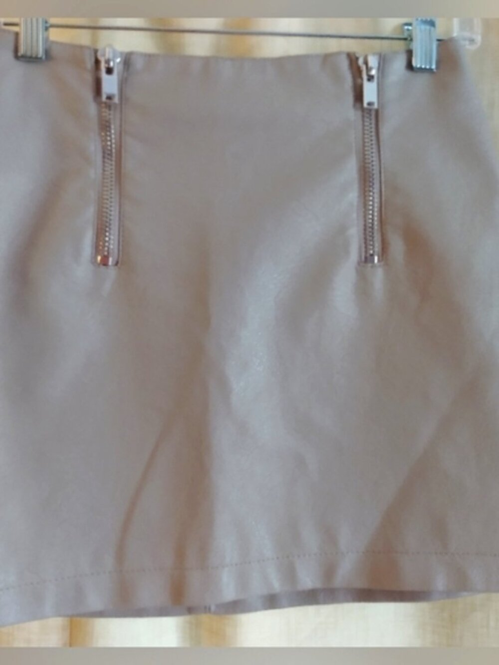 🆓🆓🆓Sonoma Short Sleeve Off-White/Gray Striped M Cotton Tee w/ Rolled Sleeves - Picture 9 of 16